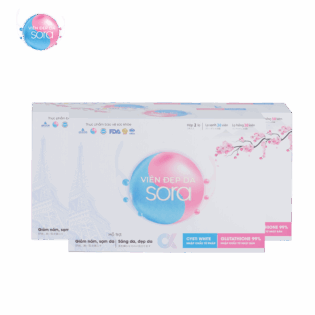 Combo 3 Hộp Viên Uống Đẹp Da Sora